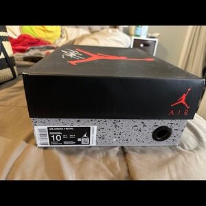 Air Jordan 4 Retro Black and Gray